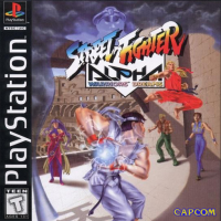 Street Fighter Alpha Warriors' Dreams Playstation US box art